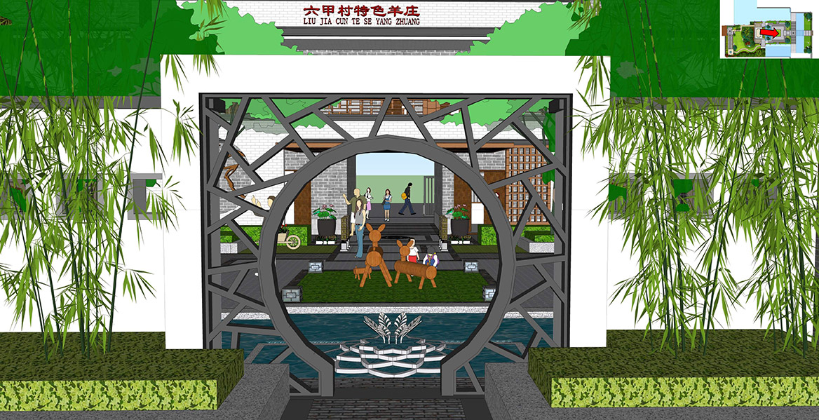 横沥镇六甲村美丽幸福村居建设方案设计图6