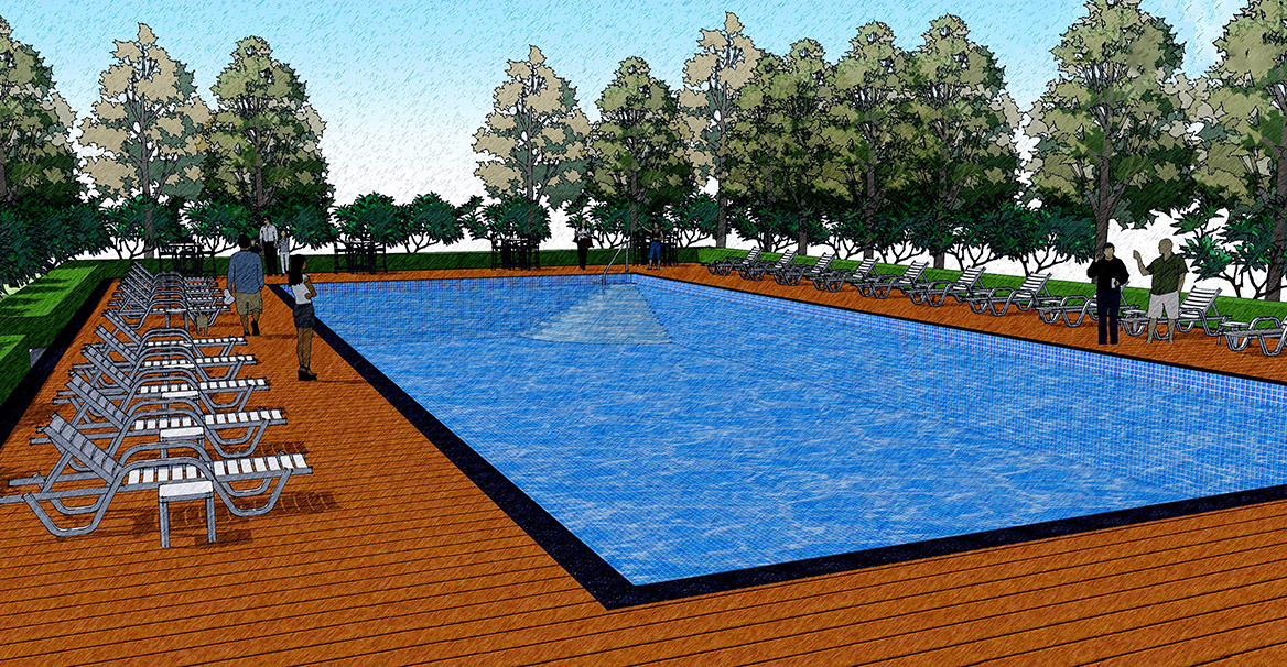 东莞铭丰厂景观概念设计透视图七