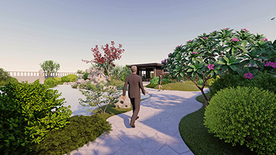 屋顶花园景观设计及施工要点