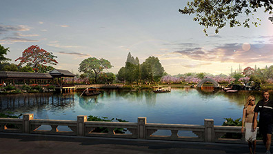 海绵城市理念在公园景观设计中的应用策略