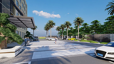 厂区景观规划设计的指导思想及设计特点