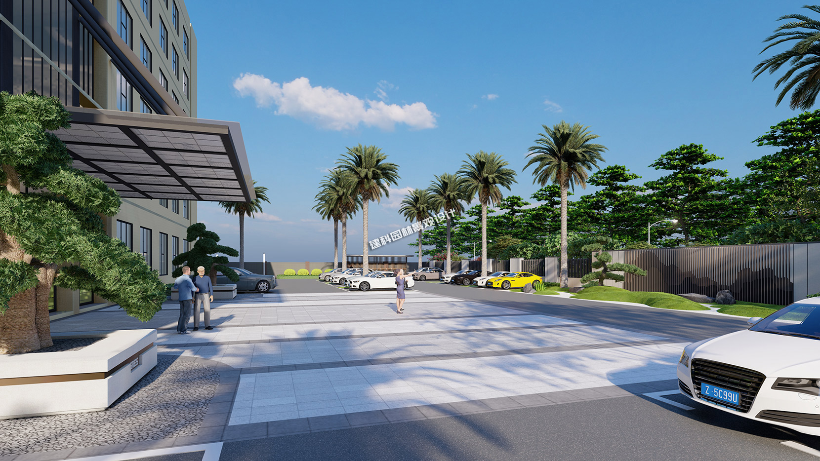 厂区景观规划设计的指导思想及设计特点