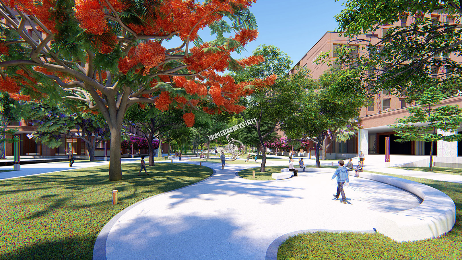 校园景观设计愿景
