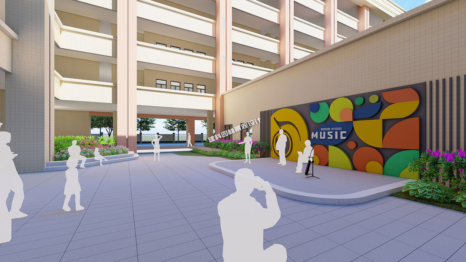 校园景观营造中的文化与艺术元素应用策略1