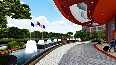 酒店景观设计要点总结