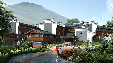 建筑与景观融合的文化表达