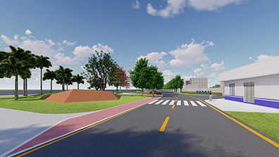 滨水景观带的景观设计实践与创新