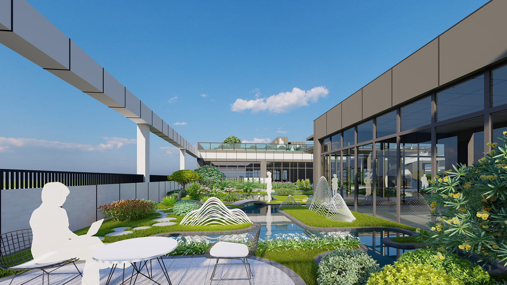 浅谈绿色建筑技术与园林景观的融合