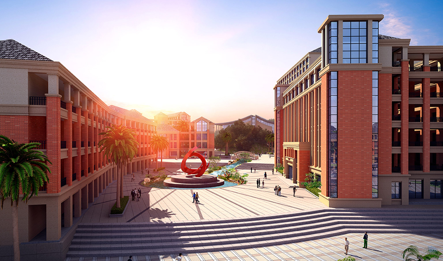 高校校园景观设计与文化表达策略