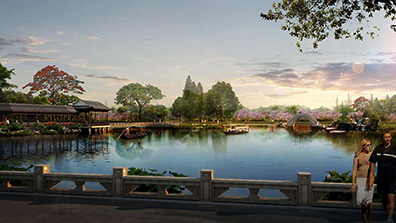 浅谈湿地公园项目景观总体设计