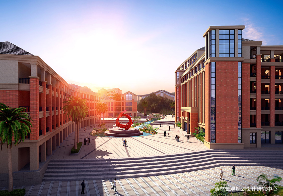 高校校园景观设计的构成要素