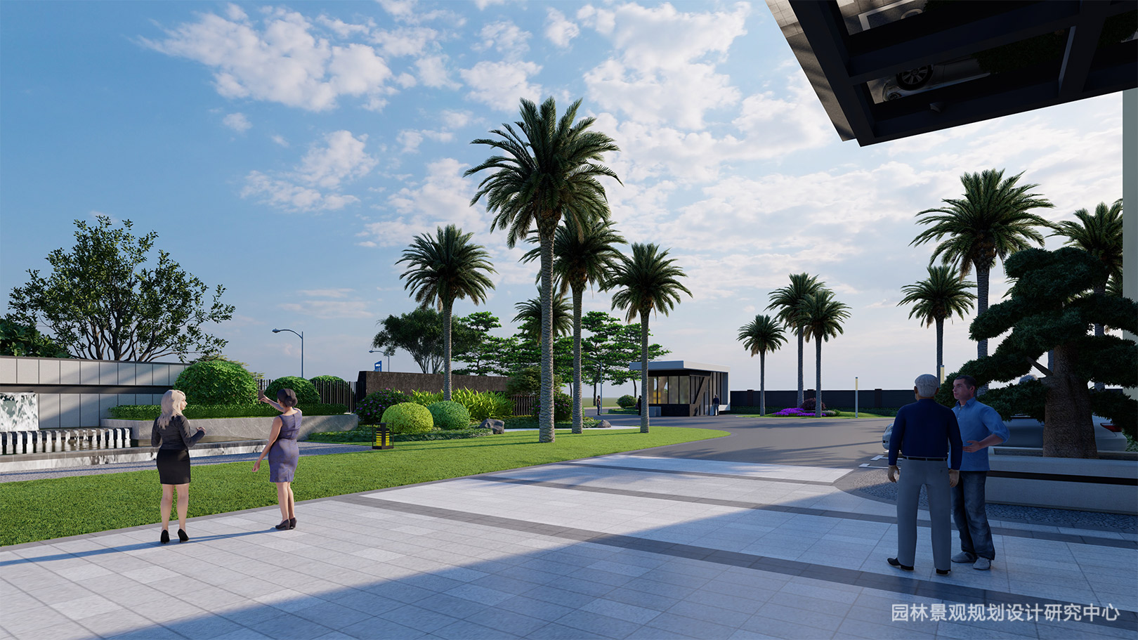 工业园区园林景观设计思路浅析