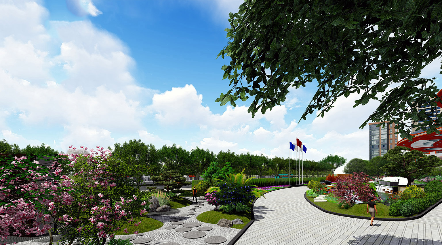 浅谈酒店景观规划及空间布局