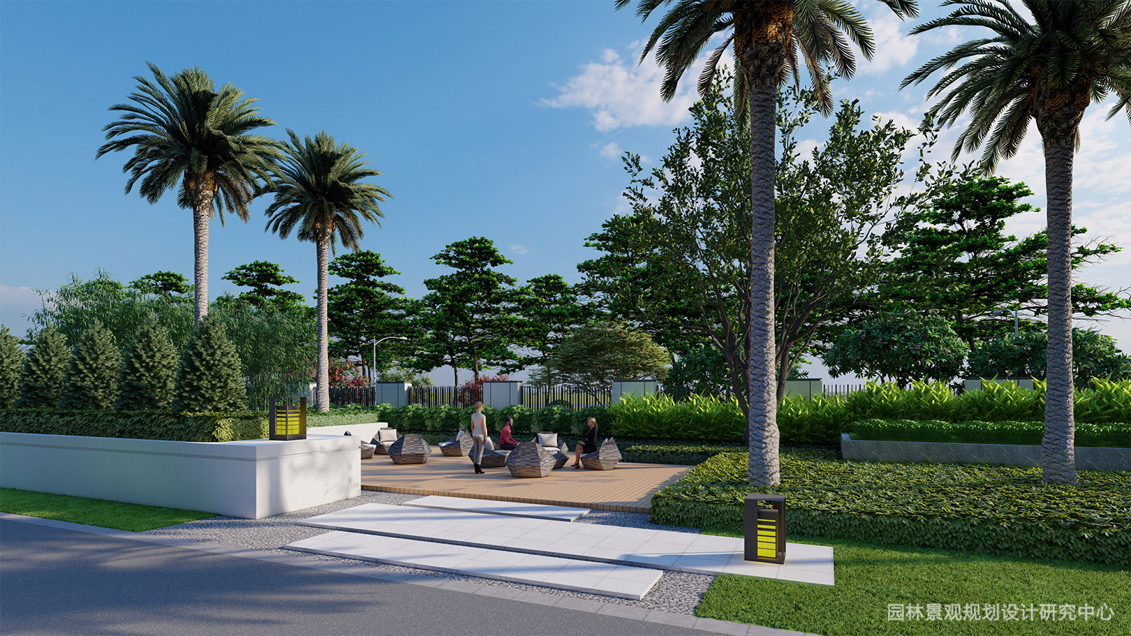 厂区绿化景观设计特点