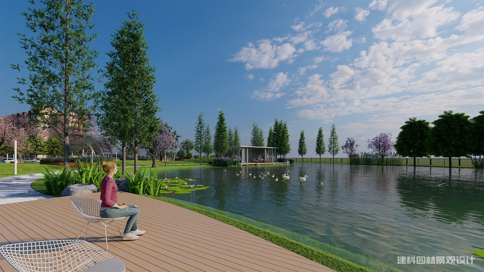 工业园区生态型景观的特色