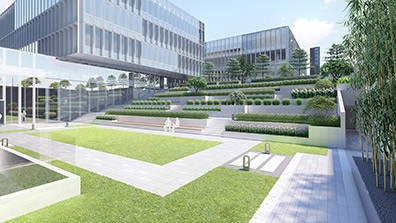 高科技产业园生态景观设计的具体策略