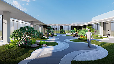 工厂厂区园林景观设计的重要性