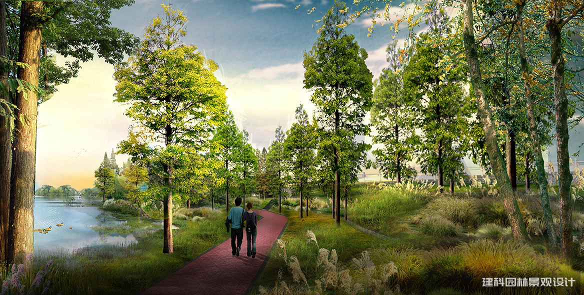 基于生态修复视角下的湿地公园景观设计