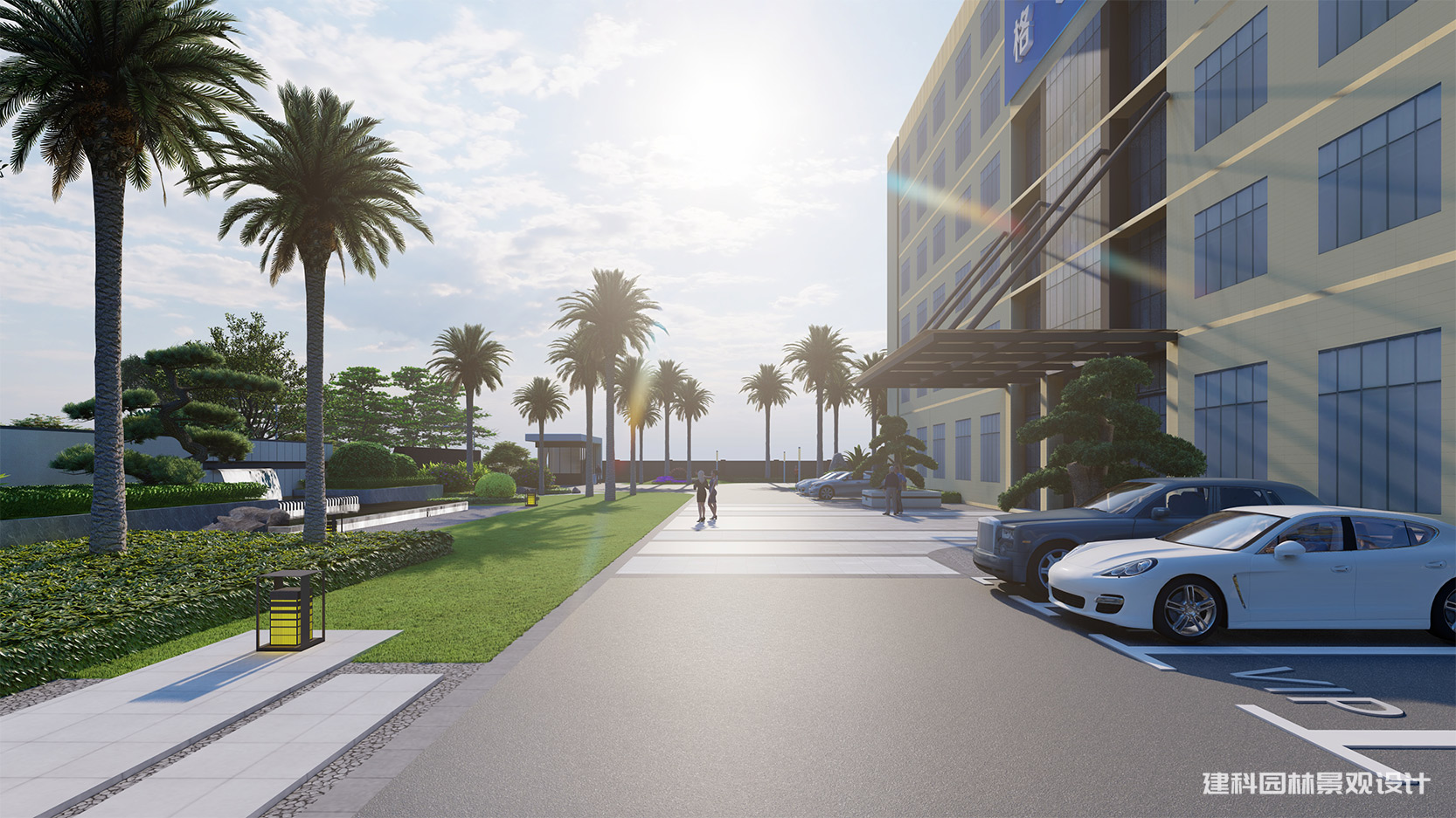 浅析工业厂区的园林绿化设计