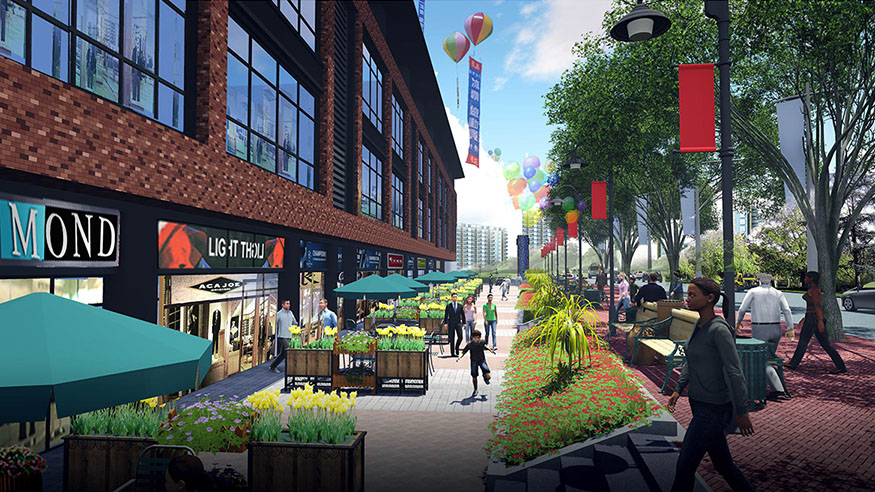 榕树下体验广场景观设计方案