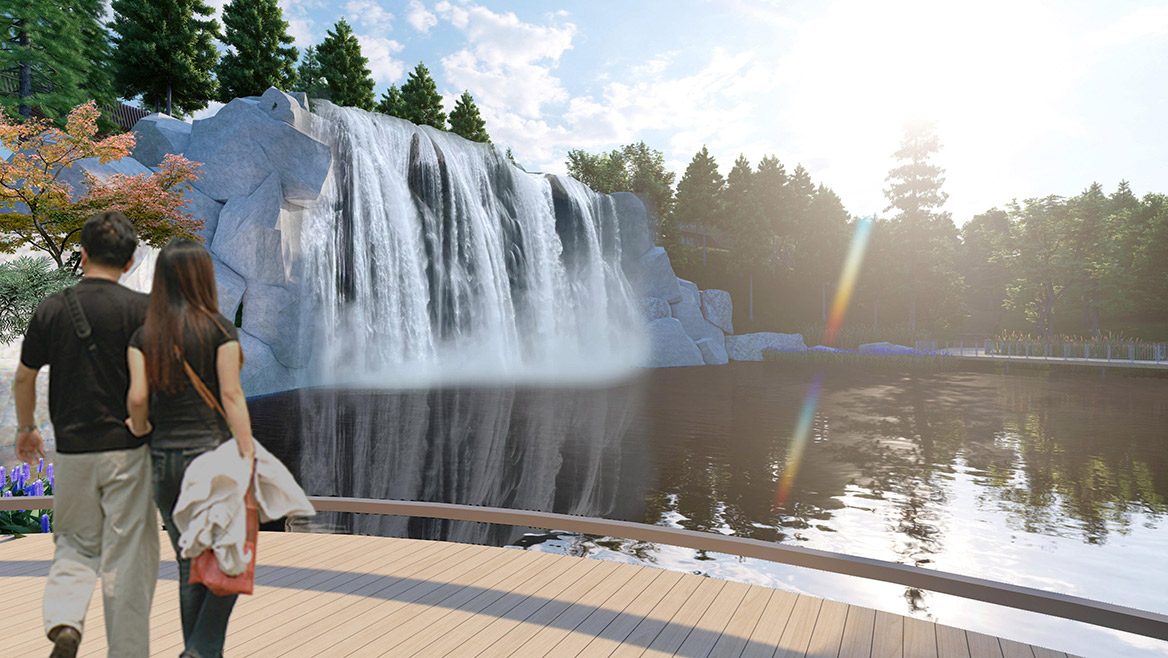 11-森林公园主入口图