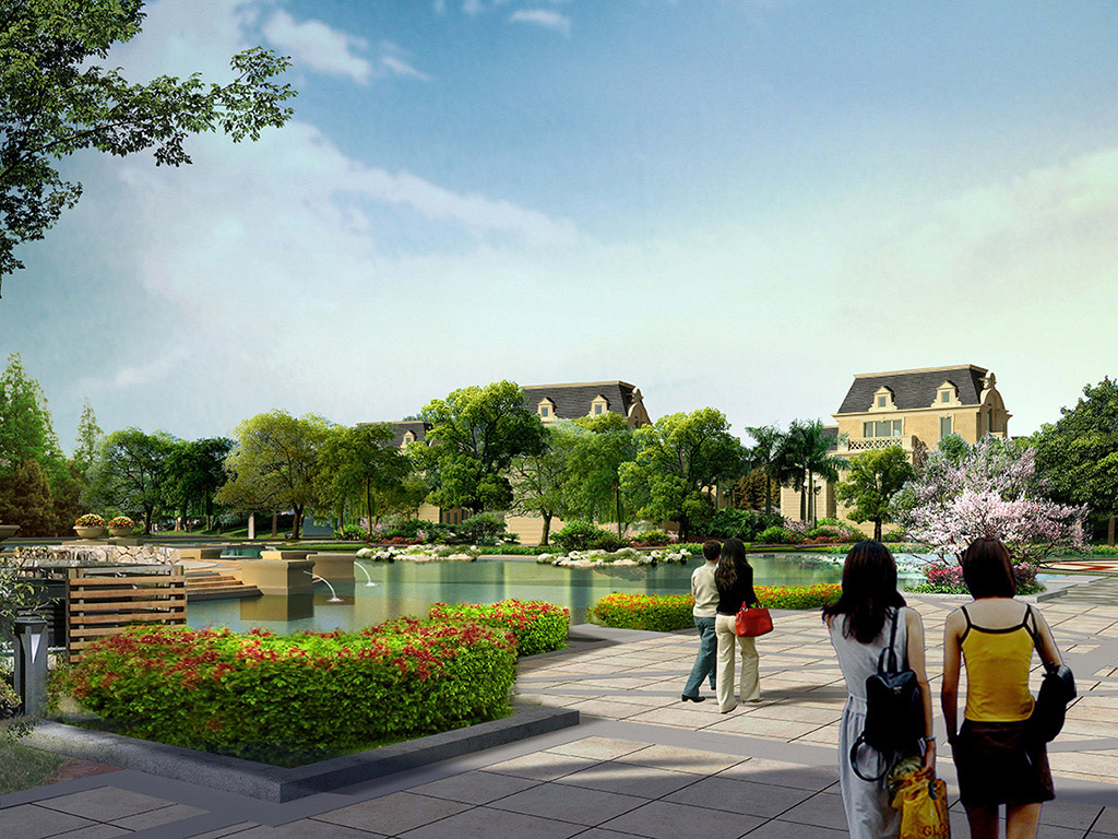 居住小区园林绿化景观设计