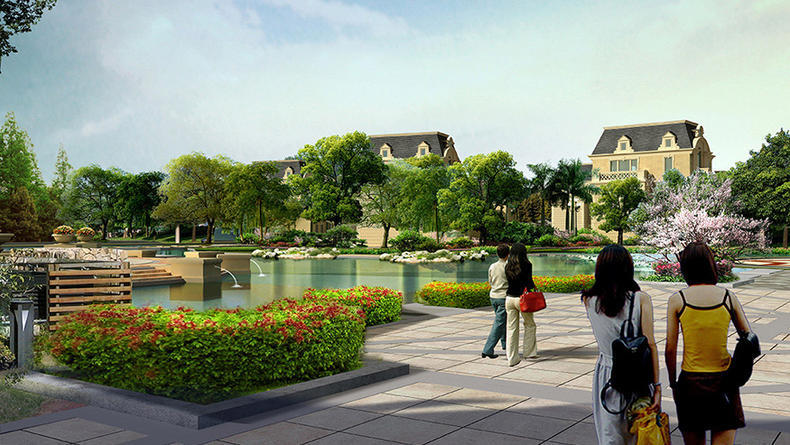 商业地产景观设计