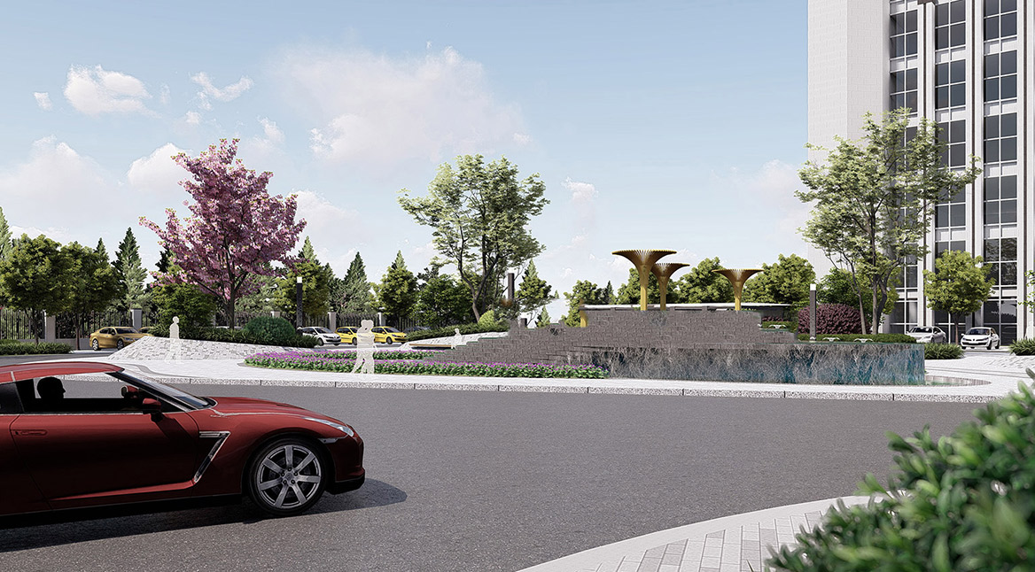 智能产业园景观设计图3