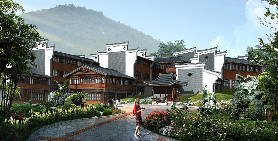 建筑与景观融合的文化表达