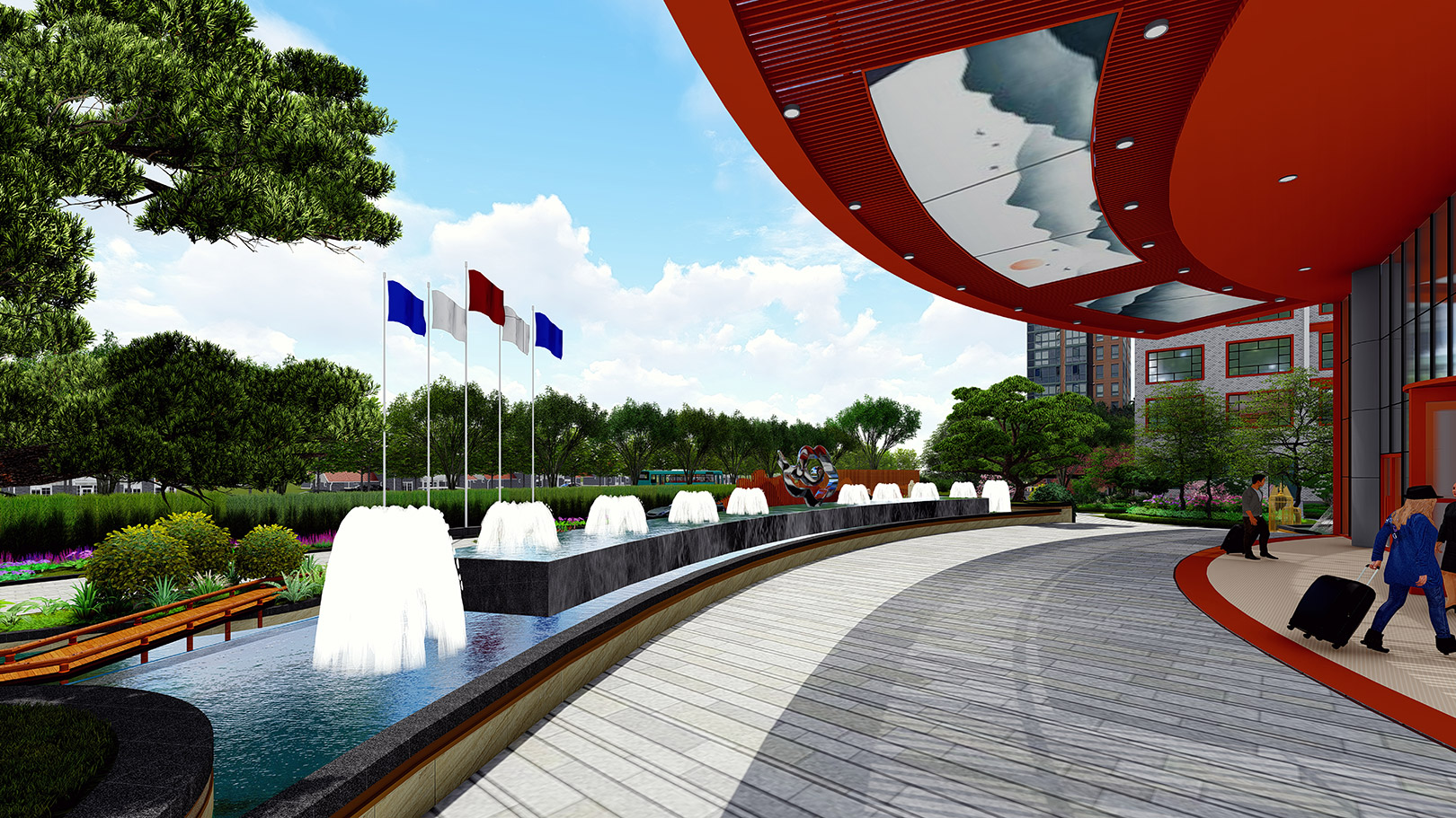 酒店景观设计要点总结